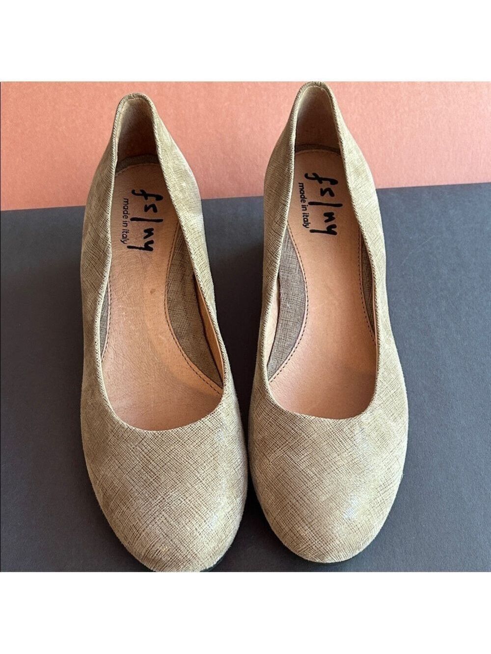 French Sole fs/ny Made in Italy Leather Wedges